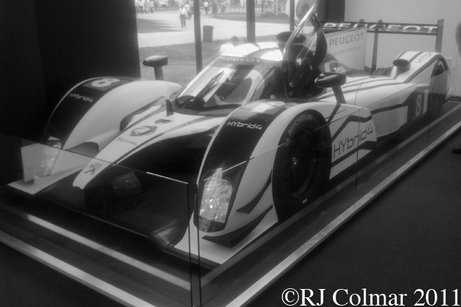 Peugeot 908 HYbrid4, Goodwood Festival of Speed