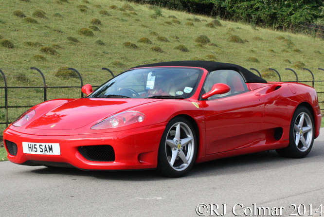 Ferrari 360, Classics at the Castle, Sherborne