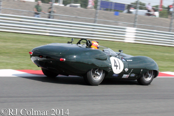 Lister Costin Jaguar, Ward, Silverstone Classic