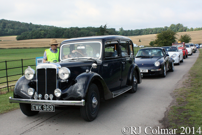 Daimler 24hp EL24, Classics at the Castle, Sherborne