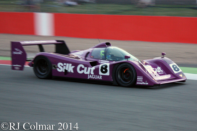 Jaguar XJR14, Gareth Evans, Silverstone Classic