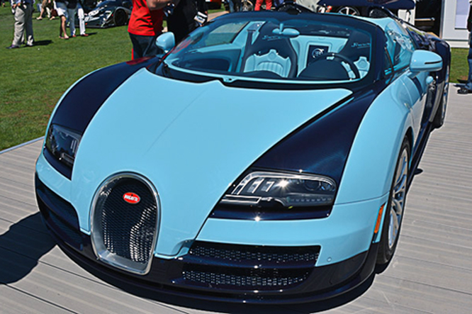 Bugatti Veyron 16.4 Grand Sport Vitesse Legend Jean Pierre Wimille, Quail Concours d'Elegance