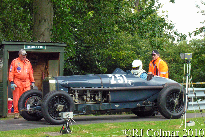 Hispano Delage 500CV, Anthony Howart, VSCC Loton Park