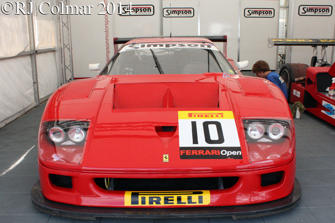 Ferrari F40, GT Legends, Silverstone Classic, 