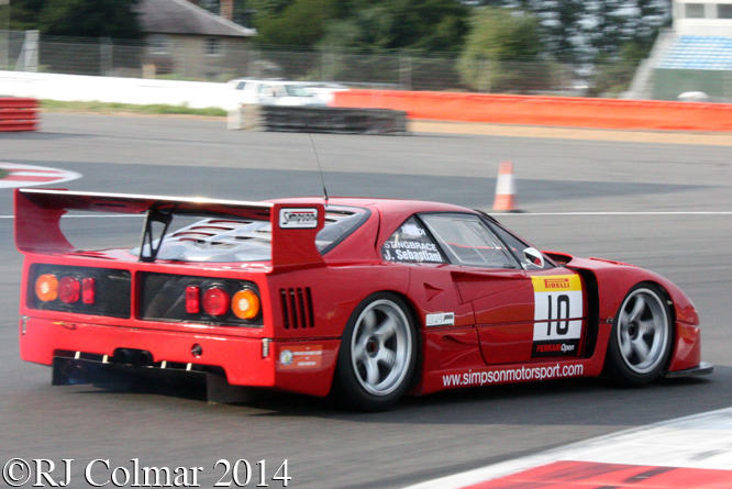 Ferrari F40, GT Legends, Silverstone Classic, 