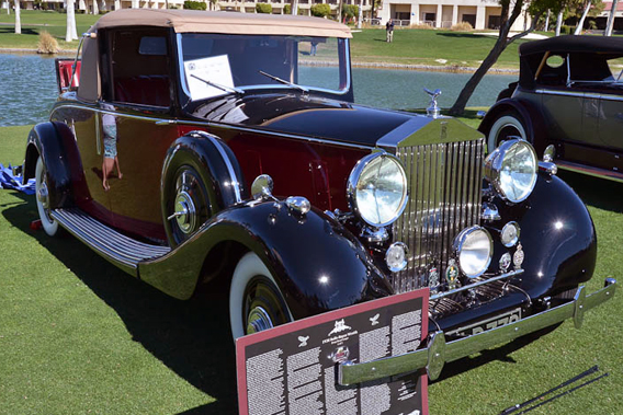 Rolls Royce Wraith Hooper Drophead Coupé, Desert Classic Concours d'Elegance
