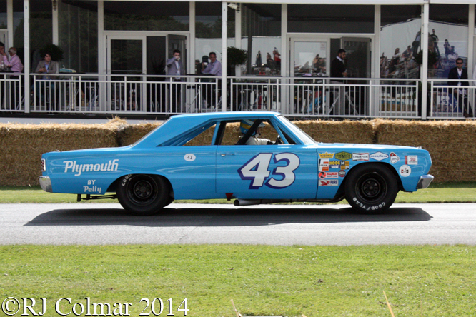 Plymouth Belvedere, Richard Petty, Goodwood Festival Of Speed,