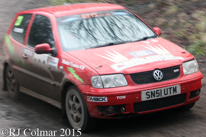 Volswagen Polo GTi, Smith, Houldsworth, Mailscot, Wyedean Rally,