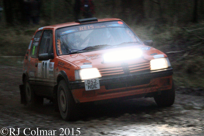 Peugeot 205 GTi, Lloyd, Roberts, Mailscot, Wyedean Rally, 