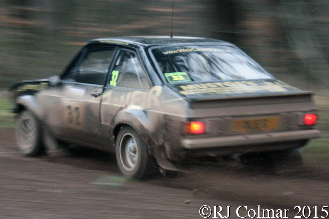 Ford Escort Mk II, Elsmore, Harrold, Mailscot, Wyedean Rally, 