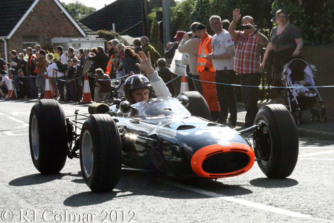 BRM P2615, Damon Hill, BRM Day, Bourne,