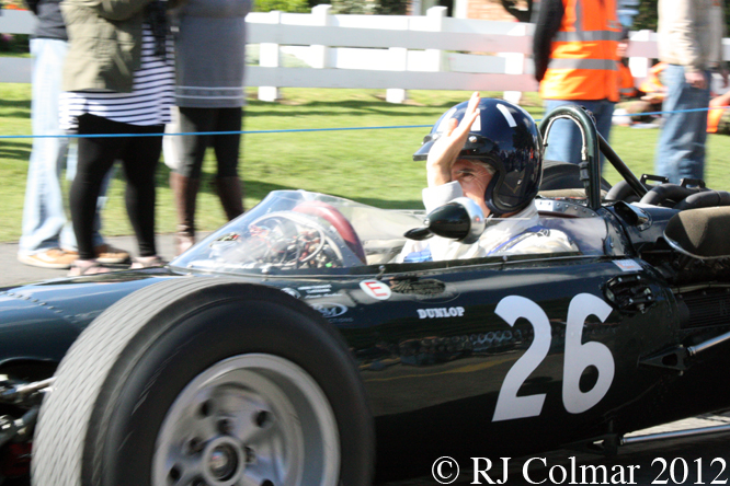 BRM P2615, Damon Hill, BRM Day, Bourne,