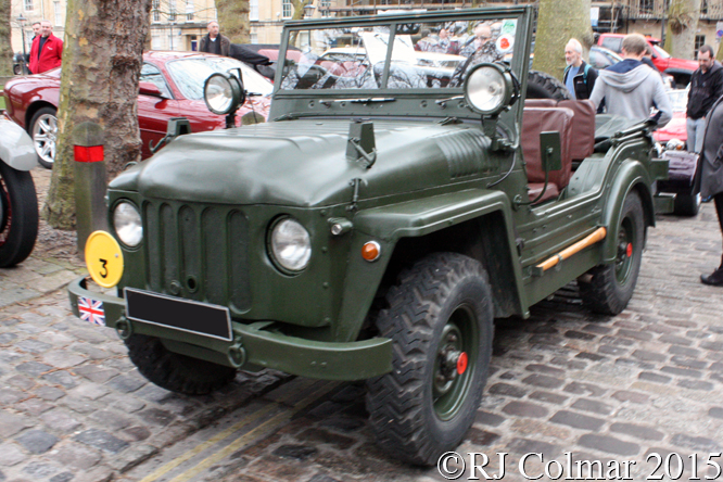 Austin Champ, Avenue Drivers Club, Queen Square, Bristol, 
