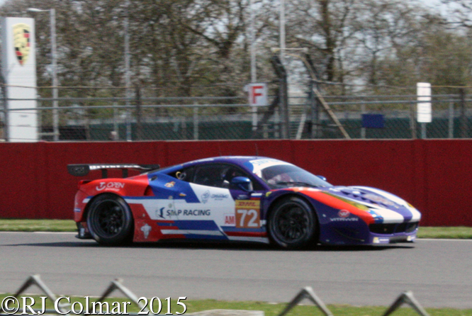 Ferrari F458 Italia, Shaytar / Bertolini / Basov, 6 Hours Of Silverstone