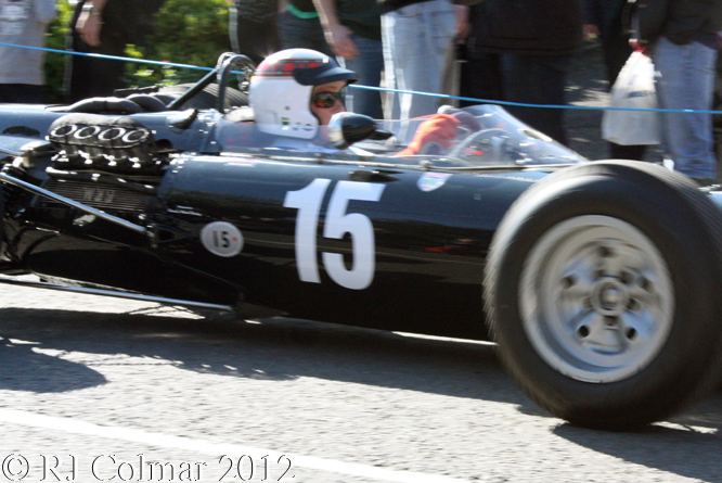 BRM P261, Sir Jackie Stewart, BRM Day, Bourne
