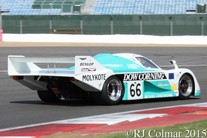 EMKA C84/1, Rudolf Ernst,  Silverstone Classic Test Day, 