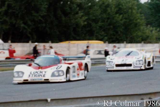 #120 Mazda 757, David Kennedy, Mark Galvin, Pierre Dieudonné, 24 Heures du Mans, Le Mans,