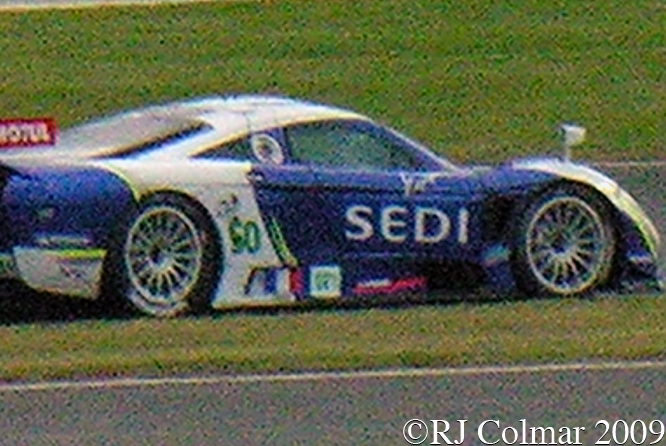 Saleen S7-R, Sébastien Dumez, Roland Bervillé, Laurent Groppi, Silverstone 1000 Kms,