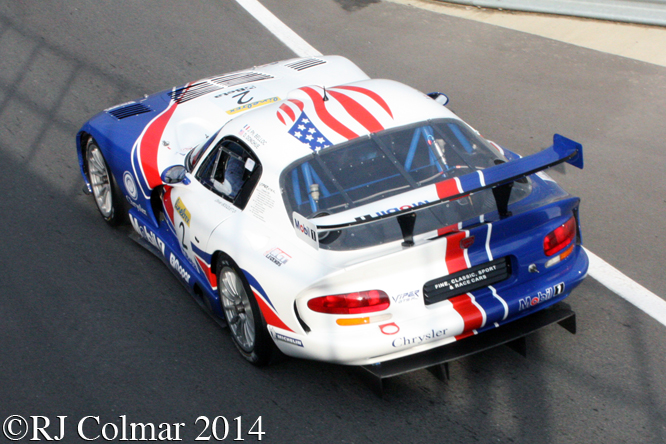 Chrysler Viper GTS-R, Oliver Bouquet, Silverstone Classic,