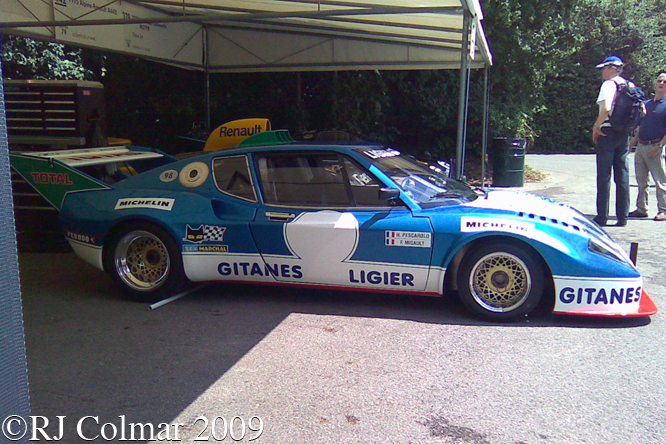 Ligier JS2, Goodwood, Festival of Speed,