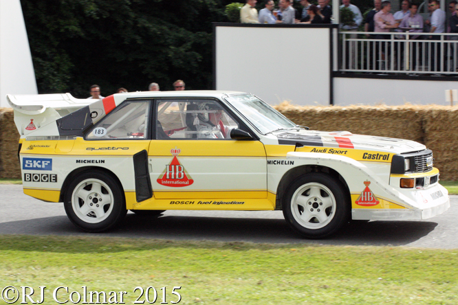 Audi Sport Quattro S1 E2, Hannu Mikkola, Goodwood Festival Of Speed,