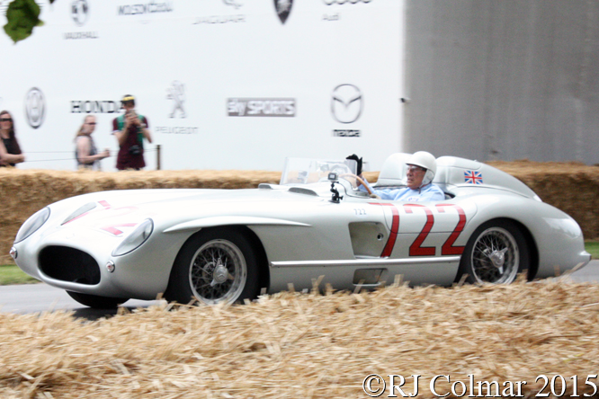 Mercedes Benz 300 SLR, Sir Stirling Moss, Goodwood Festival Of Speed,