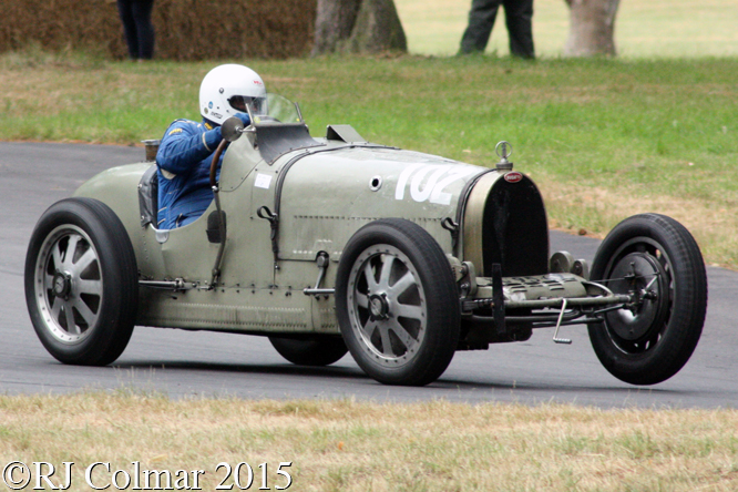 Bugatti Type 35B, Chris Hudson, Chateau Impney Hill Climb