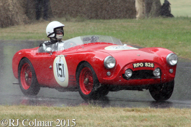 AC Ace Ruddspeed, Steve Gray, Chateau Impney Hill Climb