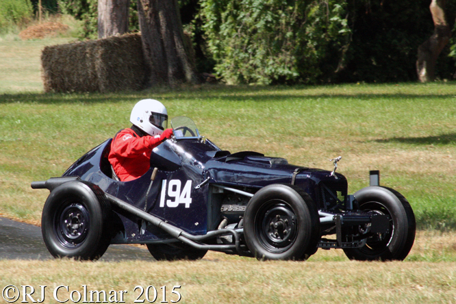Fairley Mercury, Jim Payne, Chateau Impney Hill Climb