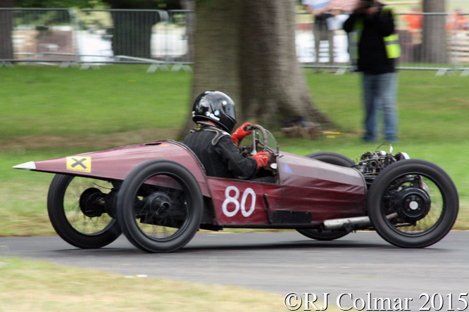 Mogan RIP Special, Charlie Martin, Chateau Impney Hill Climb