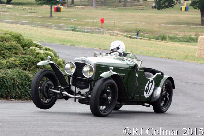 Frazer Nash TT Replica, Chris Batty, Chateau Impney Hill Climb