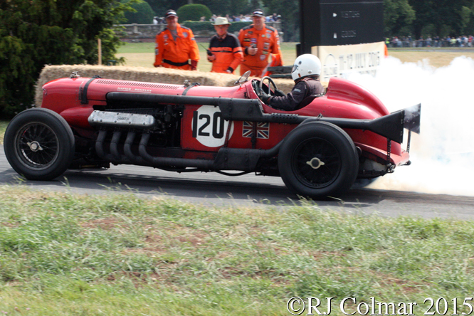 Napier Bentley, Chris Williams, Chateau Impney Hill Climb