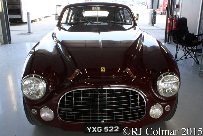 Ferrari 212 Export Touring Berlinetta, Silverstone Classic, Press Day,