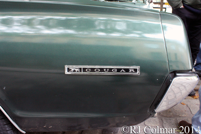 Mercury Cougar, Avenue Drivers Club, Queen Square, Bristol