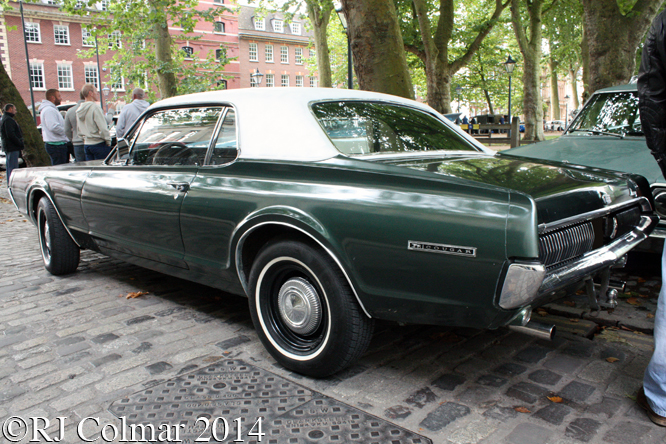 Mercury Cougar, Avenue Drivers Club, Queen Square, Bristol