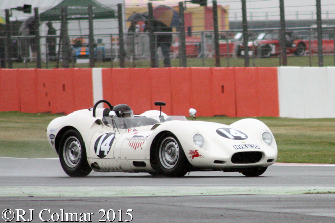 Lister Chevrolet Knobbly, Roberto Giordanelli, Silverstone Classic,