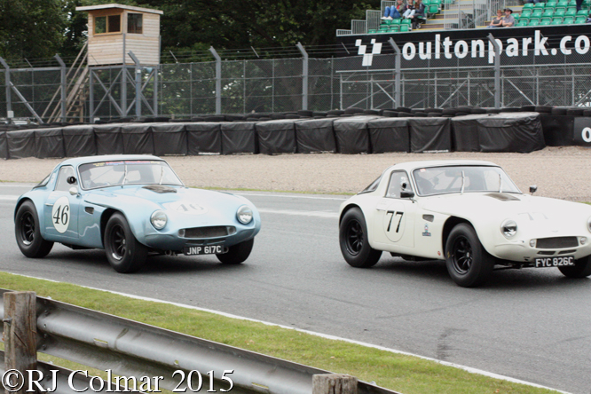 TVR Griffith, Gardner/Cox, Mike Whitaker, Gold Cup, Oulton Park,