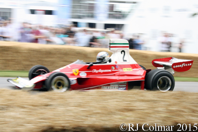 Ferrari 312T, Rob Hall, Goodwood Festival of Speed,