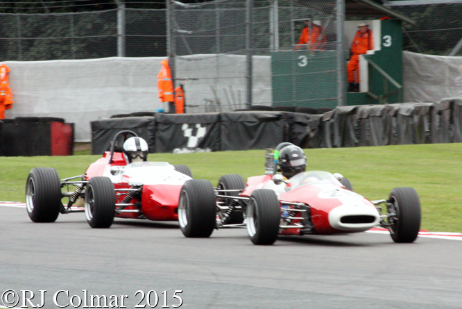 Brabham BT21, March 703 Simon Armer, Gold Cup, Oulton Park,