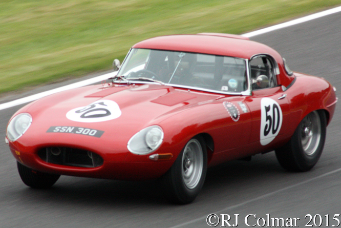  Jaguar E-type, Micheal Wilkinson, Gold Cup, Oulton Park, 