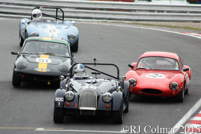 Morgan, Kivlochan, Ginetta, Ward Booth, Lotus, Barter, Ginetta Boland, Gold Cup, Oulton Park,