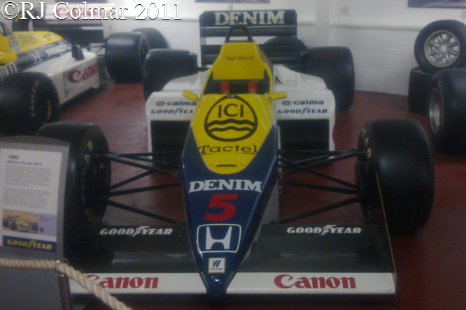 Williams Honda FW10, Donington Park Museum