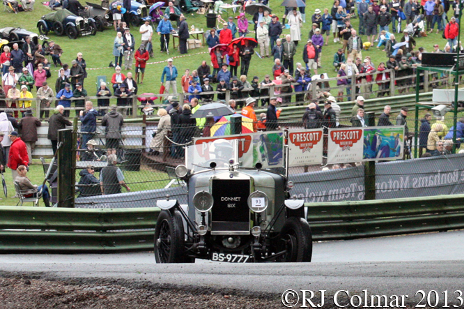 Donnet Type K, Mike Tebbett, VSCC Prescott