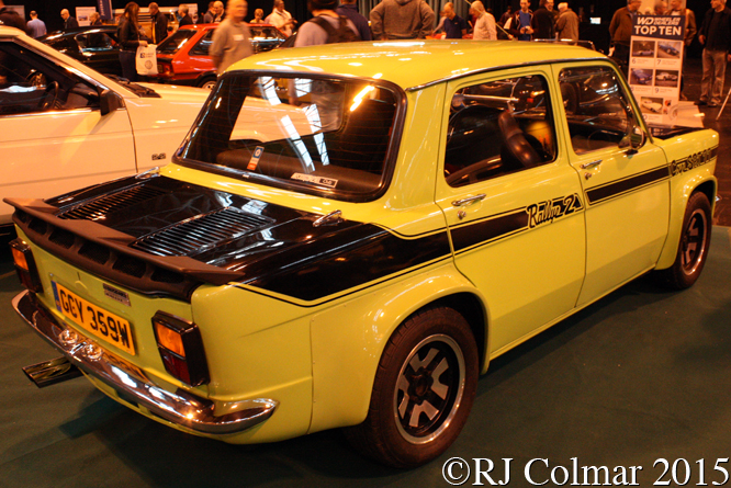 Simca 1000 Rallye 2 SRT 77, Classic Motor Show, NEC, Birmingham