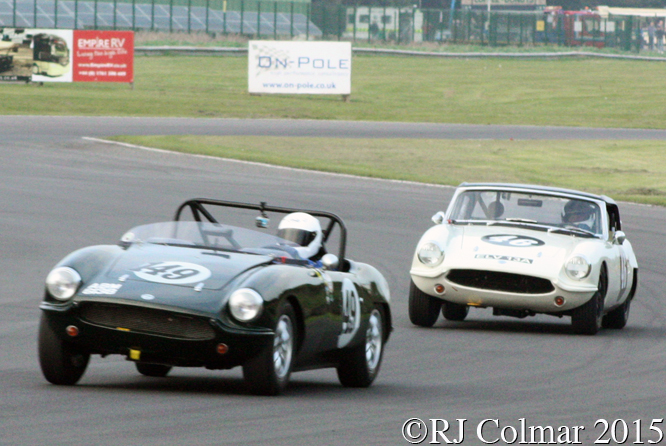 Elva Courier Mk4T. Sean Kukula, Castle Combe,