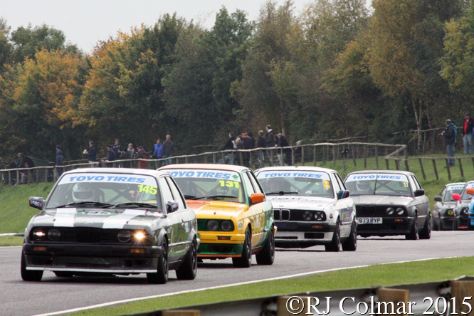 BMW 320i, Swaffer, Wileman, Palmer, Davison, Castle Combe