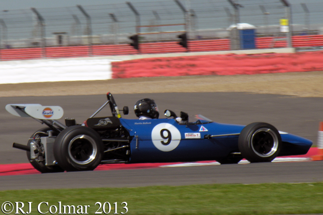 Chevron Cosworth B17C, Martin Bullock, Silverstone Classic, Press Day