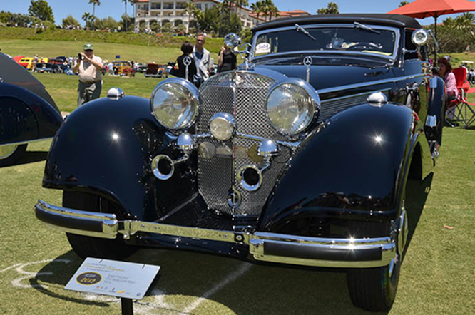 540K Cabriolet A, Dana Point Concours d'Elegance