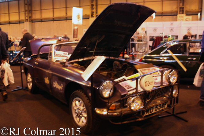 MG B Roadster,  Classic Motorshow, NEC, Birmingham