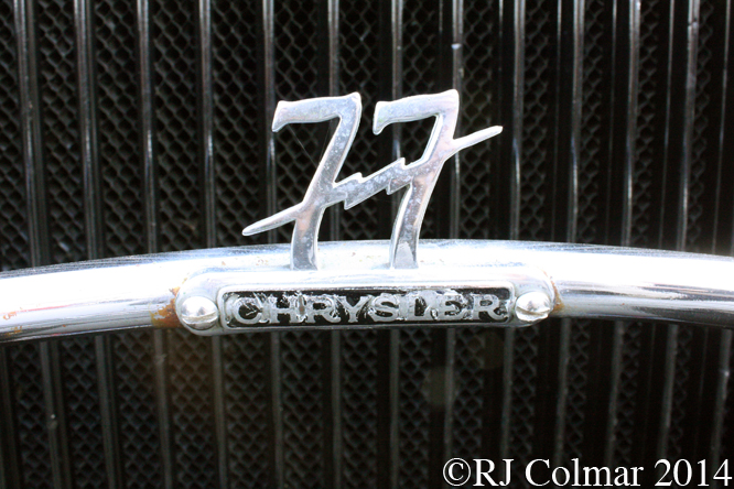 Chrysler 77 Royal Coupé, 2014 Classic Run, Chipping Sodbury